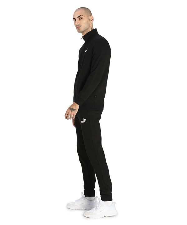 Puma Mens Clean Sweat Suit, Black, L (58584101) - Image 6