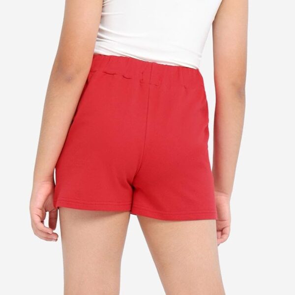 BONKIDS Girl's Chino Shorts (BON9523_Red - Image 5