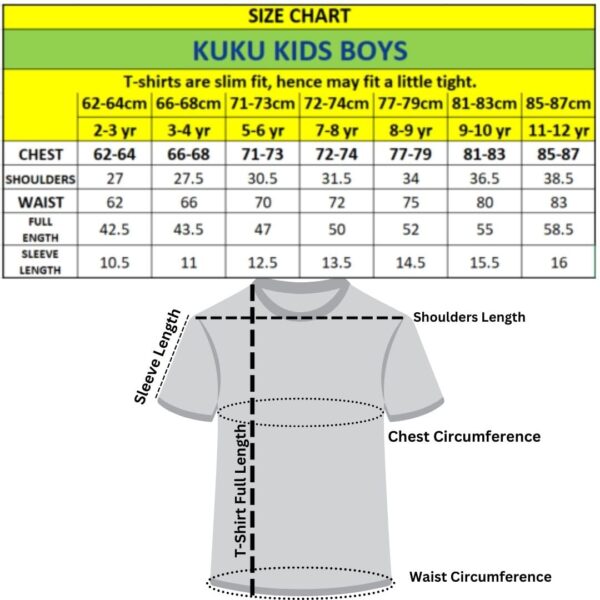 Original Branded Round Neck Boys Kids T-Shirt Half Sleeves. 100% Cotton Rich Ultra Soft Fabric. Comfortable Stylish Durable Plain Solid Color (in, Age, 5 Years, 6 Years, Regular, Yellow) - Image 6