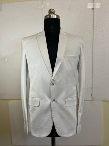 Men’s White Formal & Casual Blazer - Image 6
