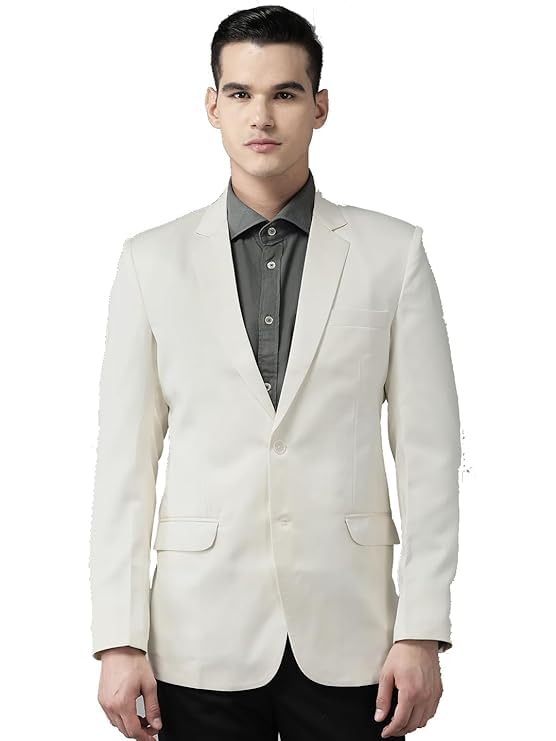 Men’s White Formal & Casual Blazer