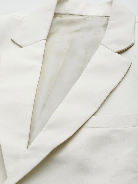 Men’s White Formal & Casual Blazer - Image 4