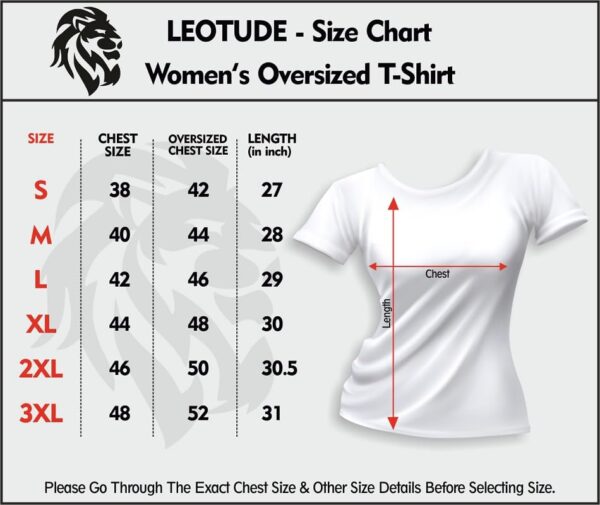 LEOTUDE Oversized Round Neck Women's T-Shirts (FS49_Pink_PRDS_P_Pink_S) - Image 2