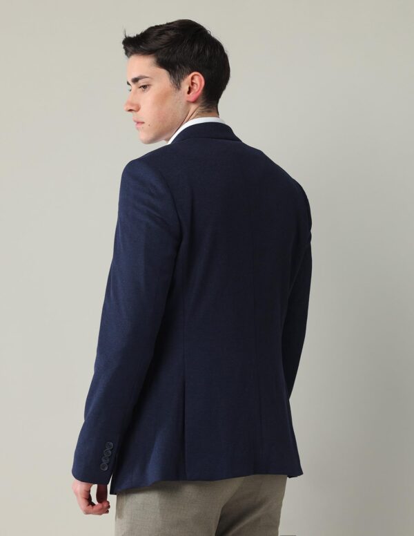 Arrow Men's Slim Blazer (ARAJBZ5006_Navy - Image 4