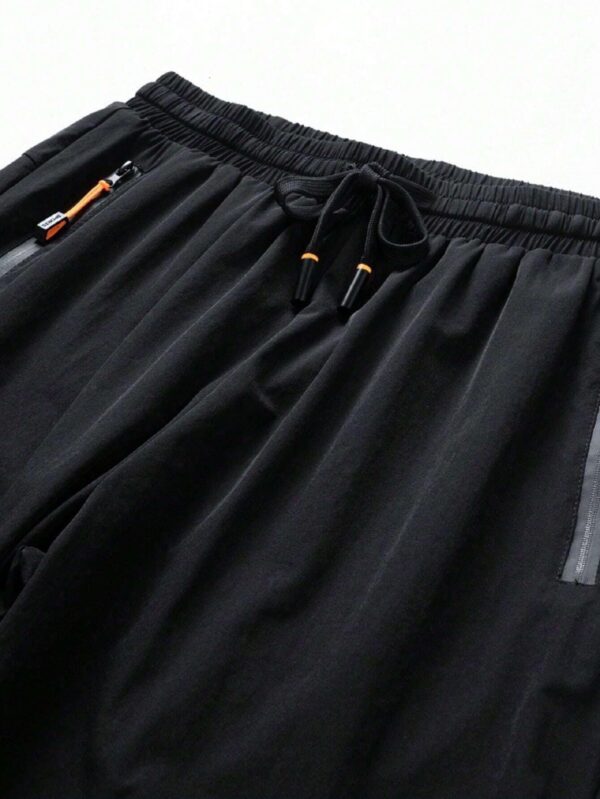 Lymio Track Pant for Men || Track Pants || Plain Track Pant (TP-57-Black-M) - Image 2