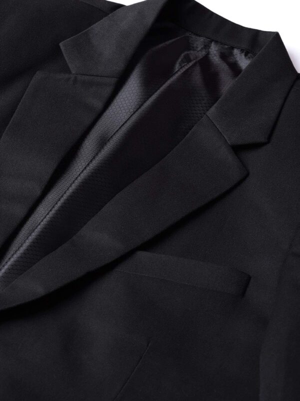 The Tailored Touch Men Blazer Black Coat Formal Casual Latest Stylish Single Breasted Jackets (40) - Image 4