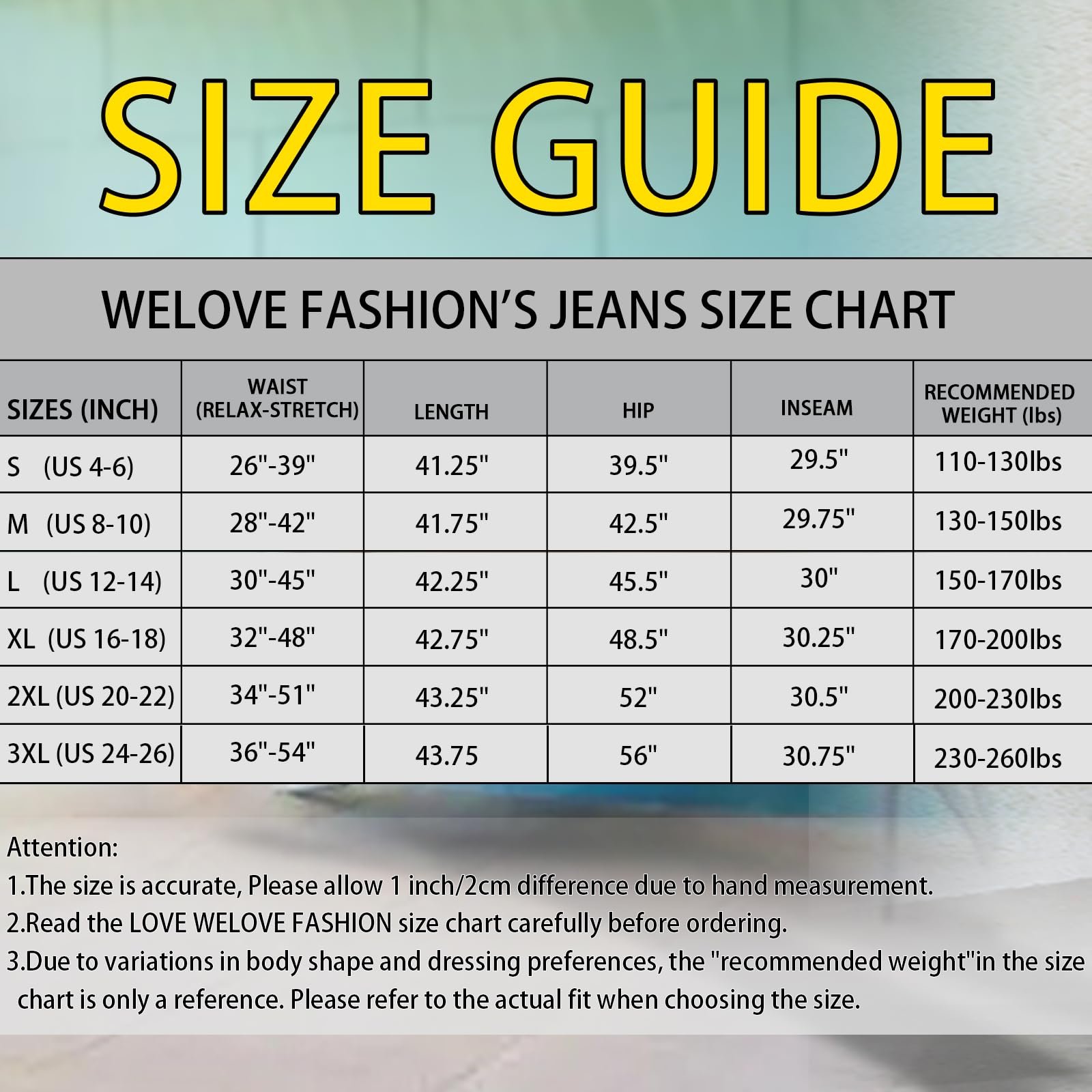 Fashion Women’s Elastic Waist Wide-Leg Denim Pants – Pull-On Baggy Jeans - Image 2