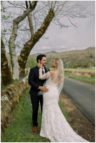 Men’s Slim Fit 2-Piece Suit – 1 Button Solid Jacket & Pants Set for Wedding, Prom & Formal Events - Image 2