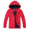 Children’s Raincoat – Lightweight Breathable Waterproof Hooded Windbreaker, Easy to Fold