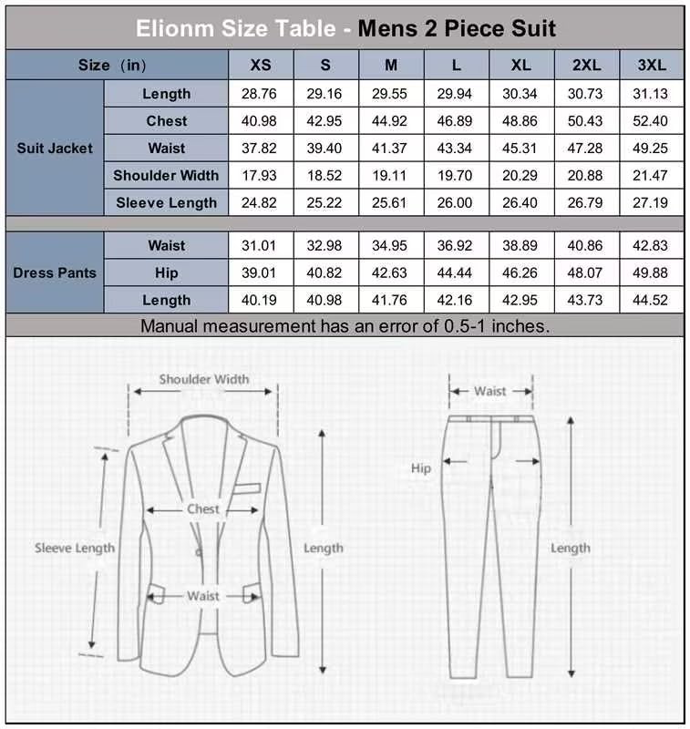 Mens 2 Piece Suit Slim Fit Business Wedding Party Tuxedo Dress Suits for Men Jacket and Pants Set, Dark Gray, Medium - Image 5
