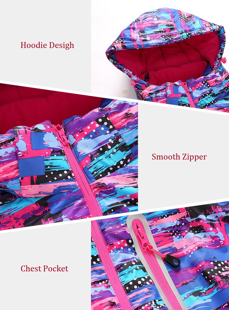 Boys’ Winter Snow Outfit – Ski Jacket with Matching Pants, Windproof & Waterproof - Image 5