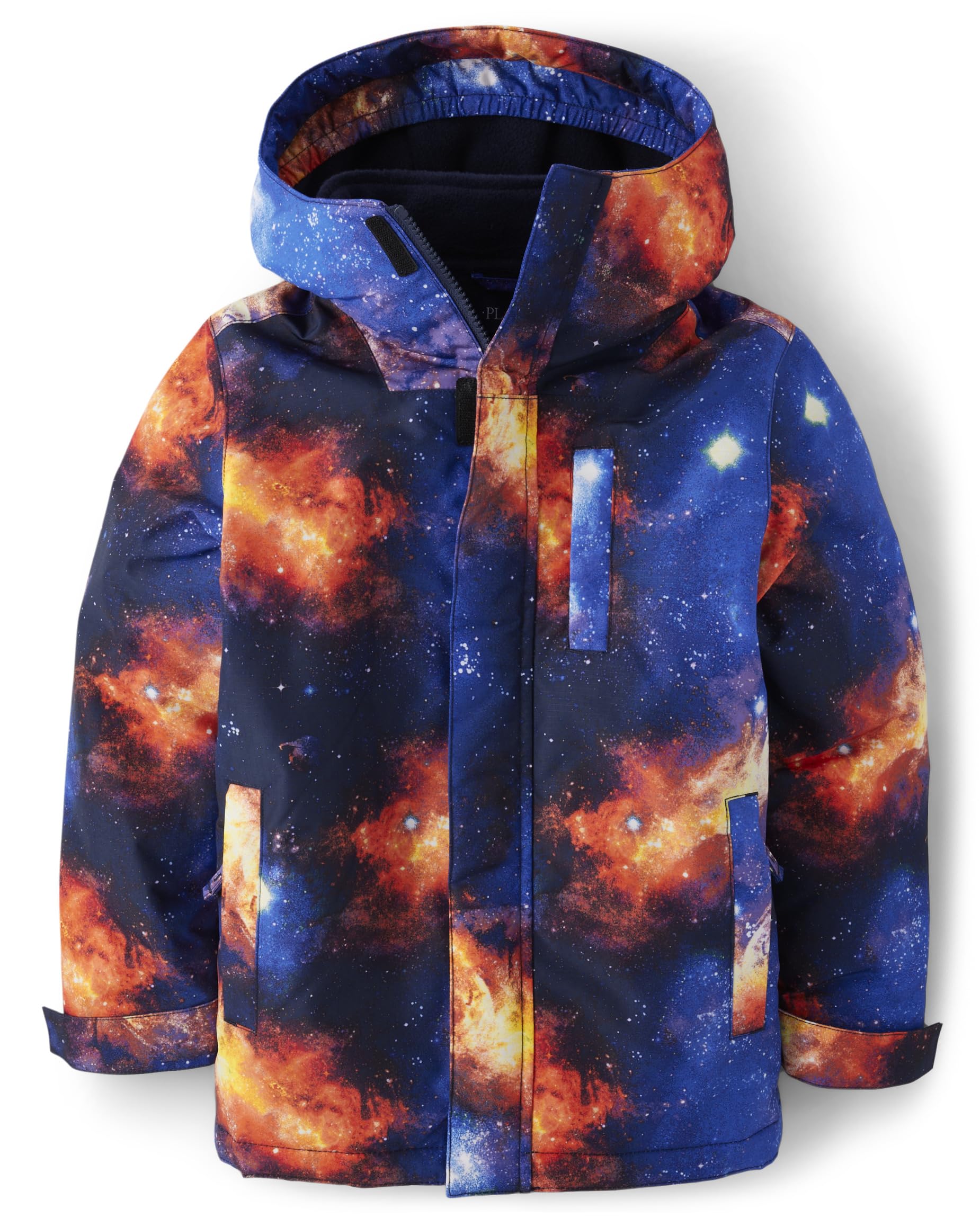 Boys’ 3-in-1 Heavy Winter Coat – Windproof Water-Resistant Outer Shell with Fleece Lining