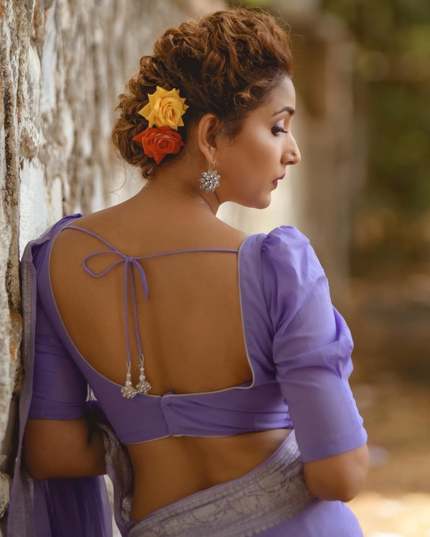 Sugathari Women's Lavander Banarasi Kanchipuram Art Silk Saree for Women – Traditional Wedding & Party Saree with Blouse Piece – Ethnic Indian Silk Saree for Bridal, Festive (RT-21-Lavander) - Image 2